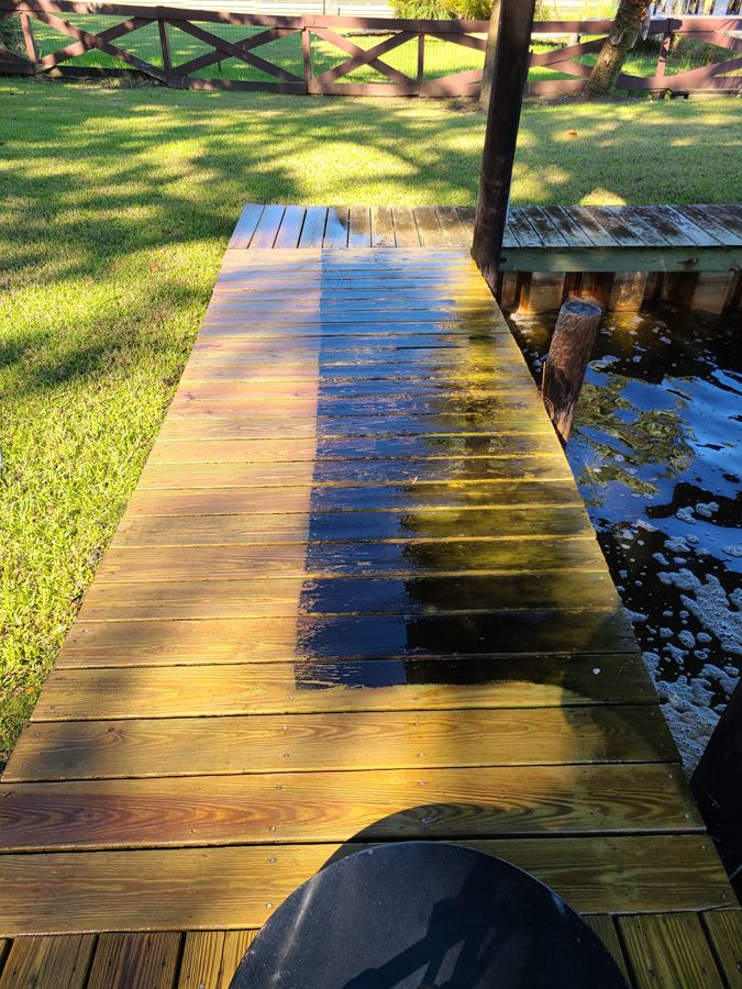 Deck cleaning in niceville fl