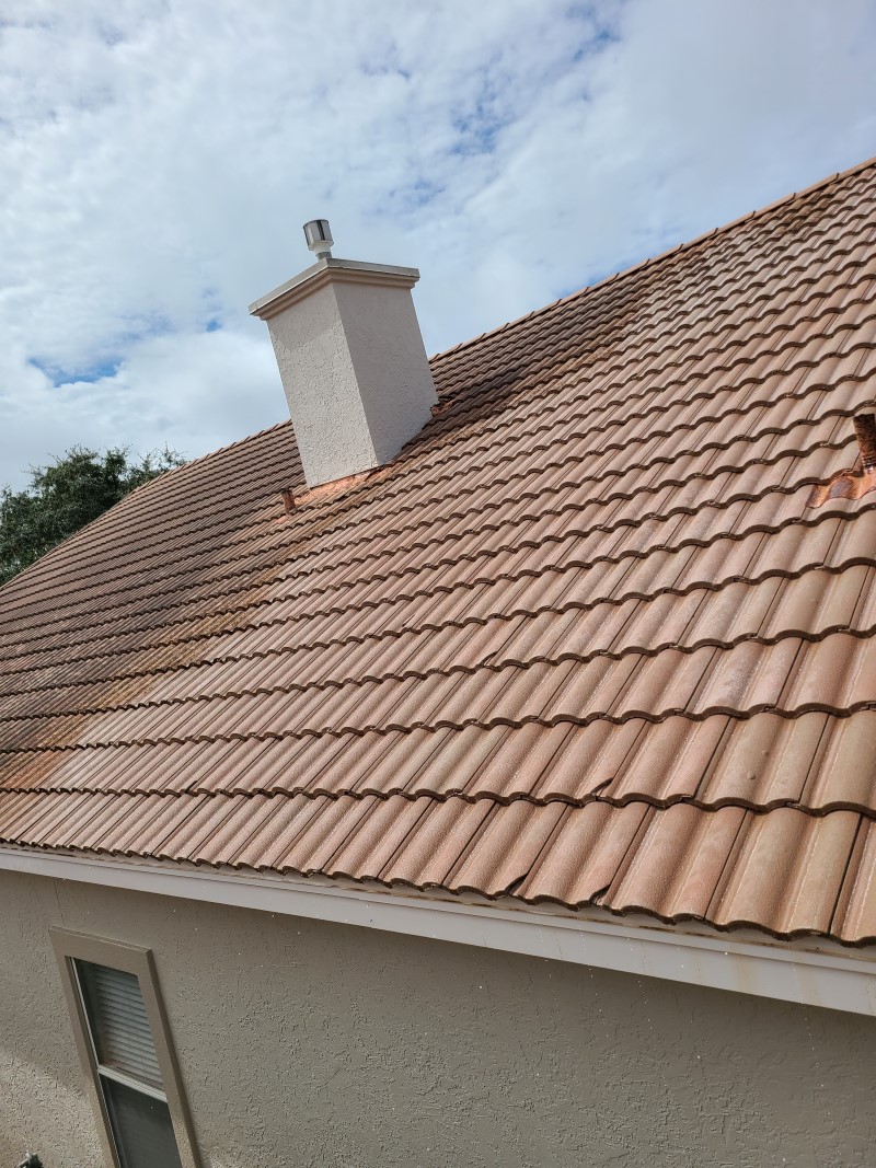 Tile roof wash in destin fl